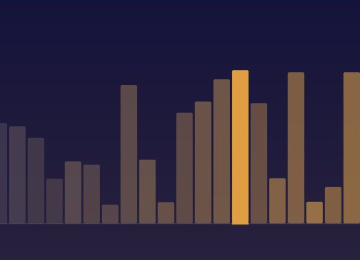 Abstract chart cover art for an article on planning the final quarter of the year